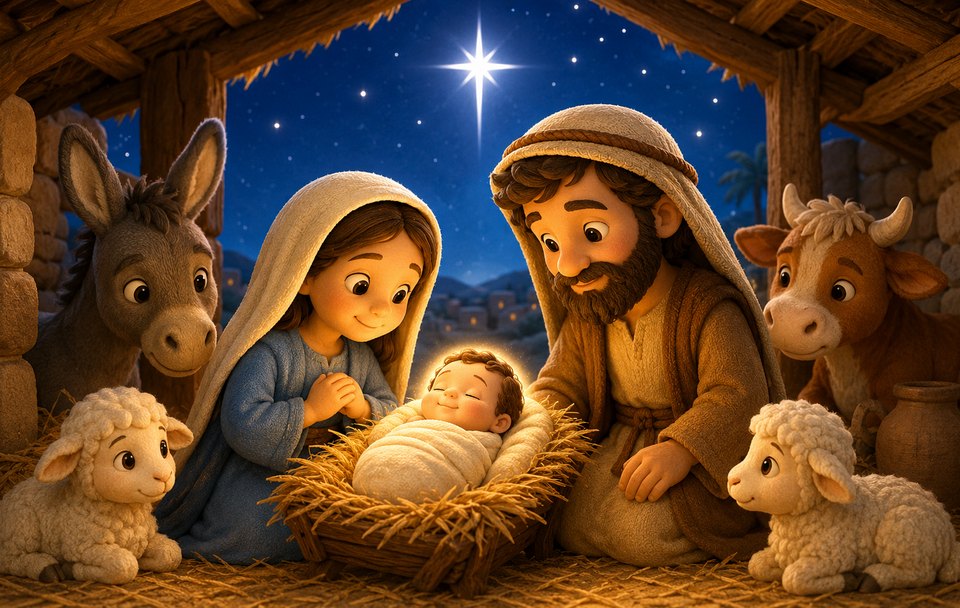 Capa de O Nascimento de Jesus